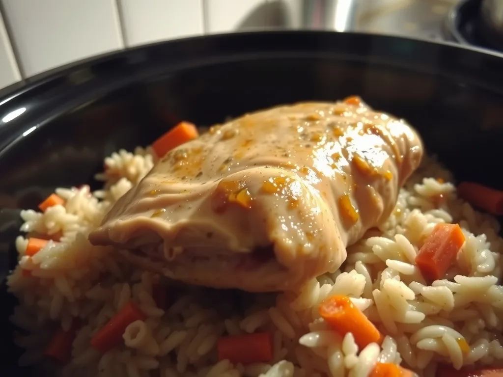 Crockpot Chicken and Rice