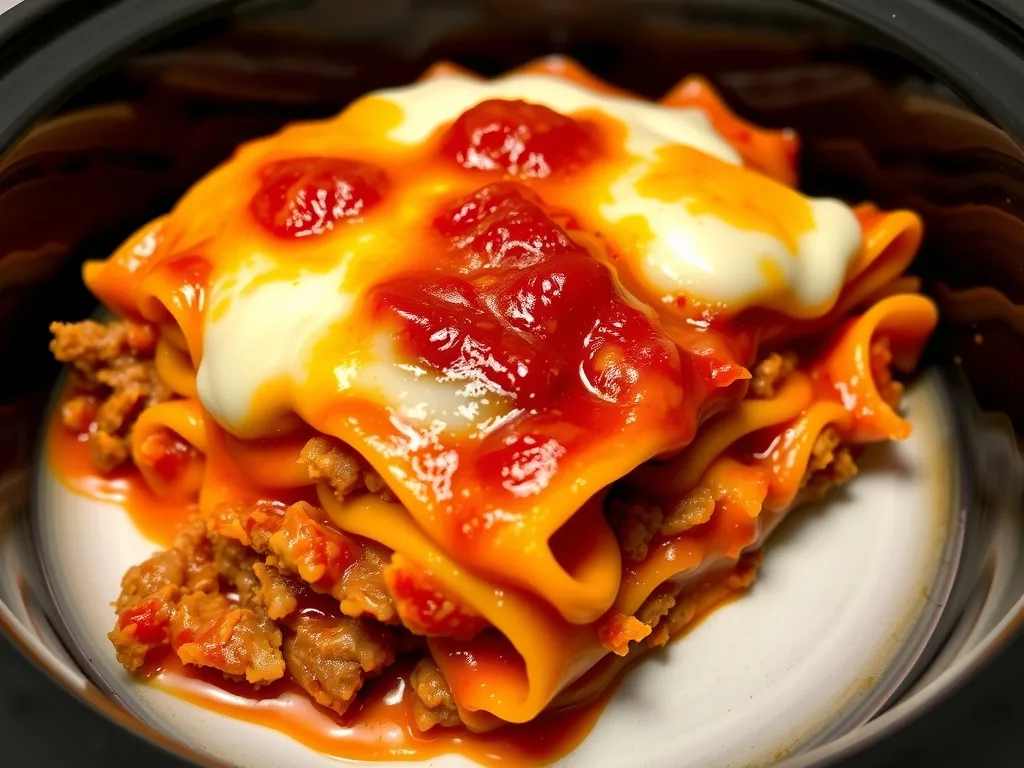 Crockpot Lasagna