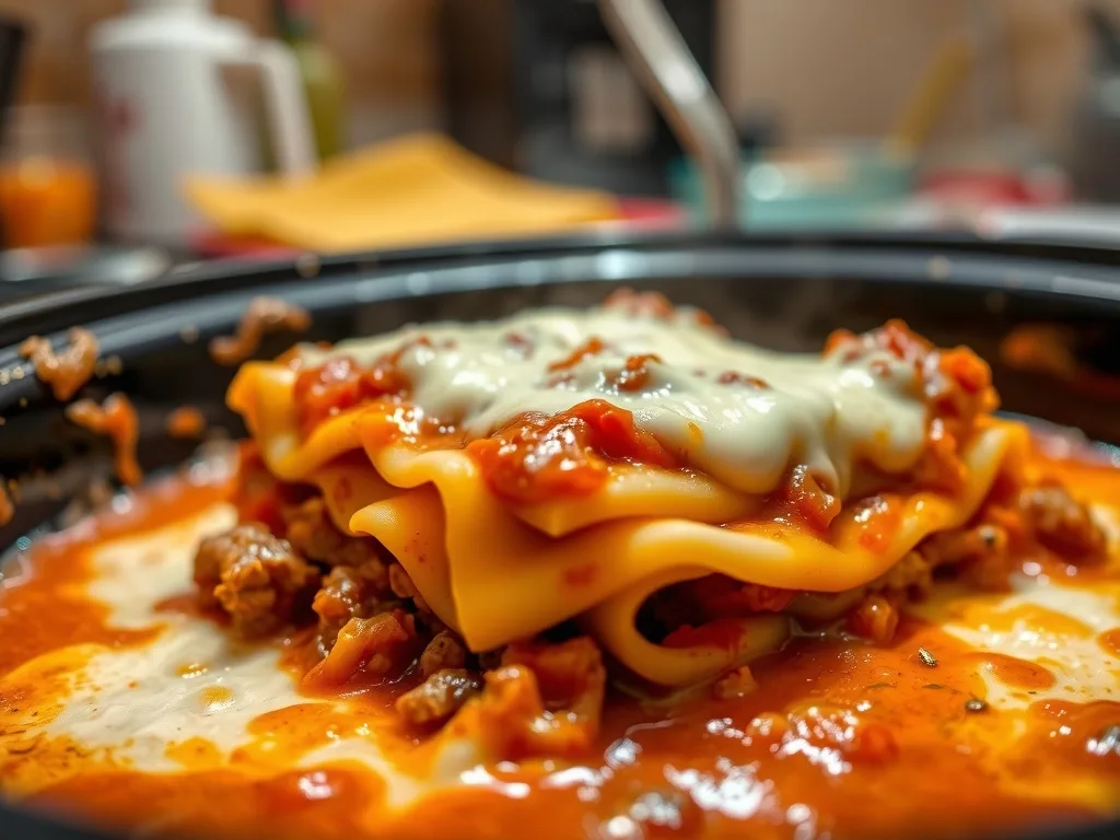 Crockpot Lasagna