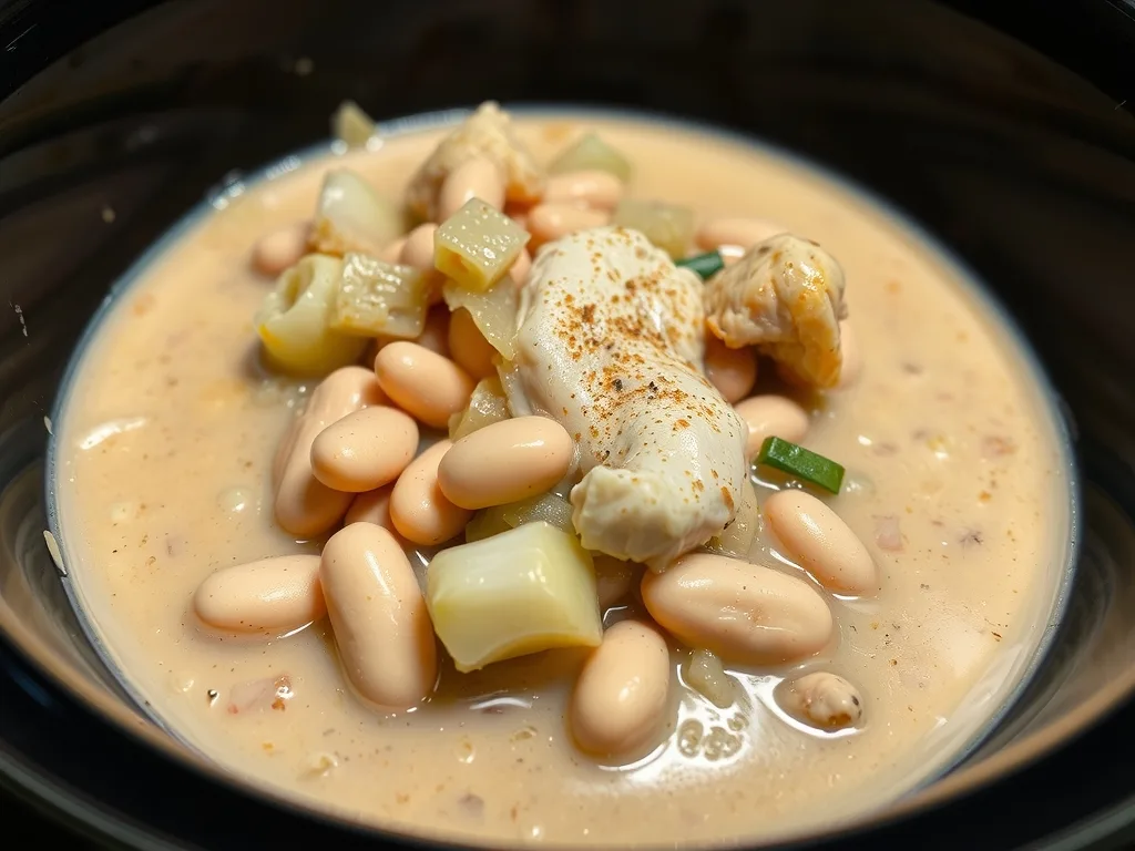 Crockpot White Chicken Chili