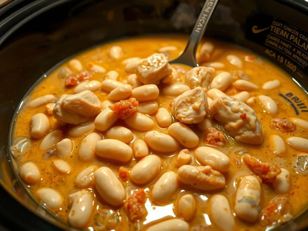 Crockpot White Chicken Chili