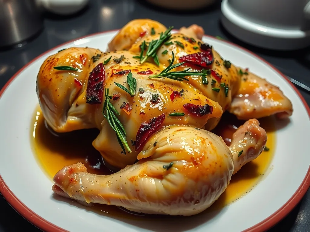 Garlic Herb Roasted Chicken