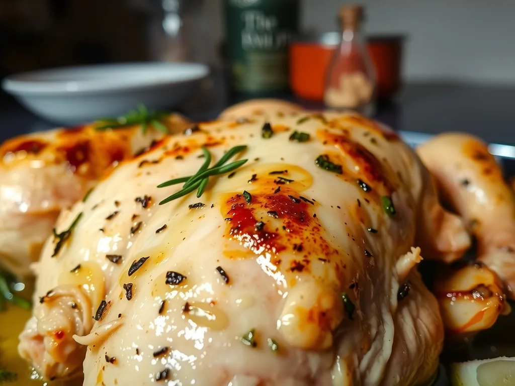 Garlic Herb Roasted Chicken