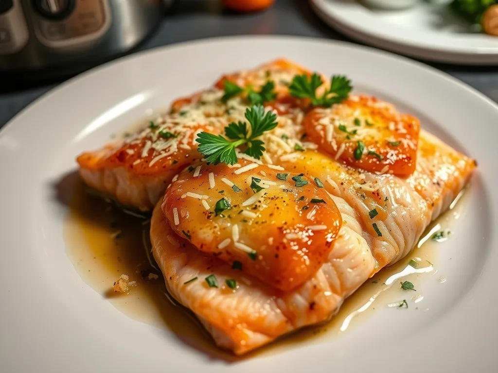 Garlic Parmesan Salmon
