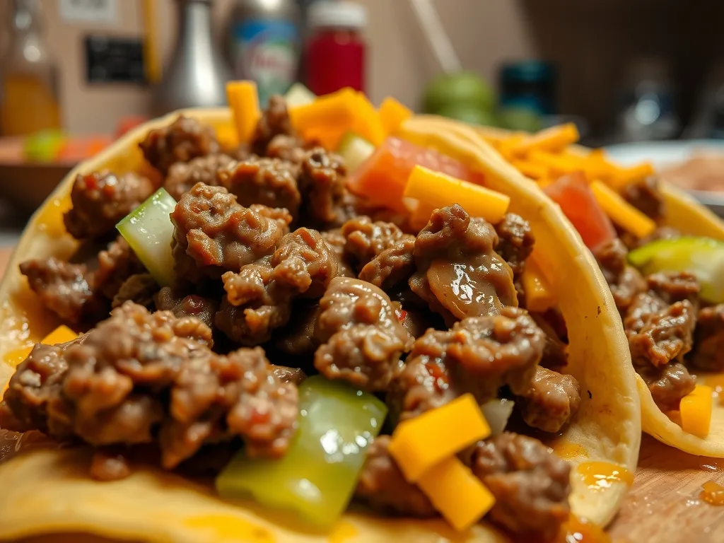 Ground Beef Tacos