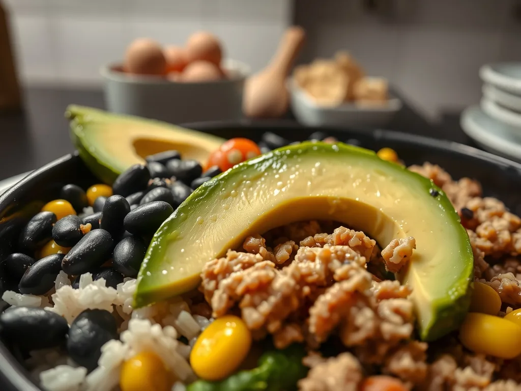 Ground Turkey Burrito Bowl