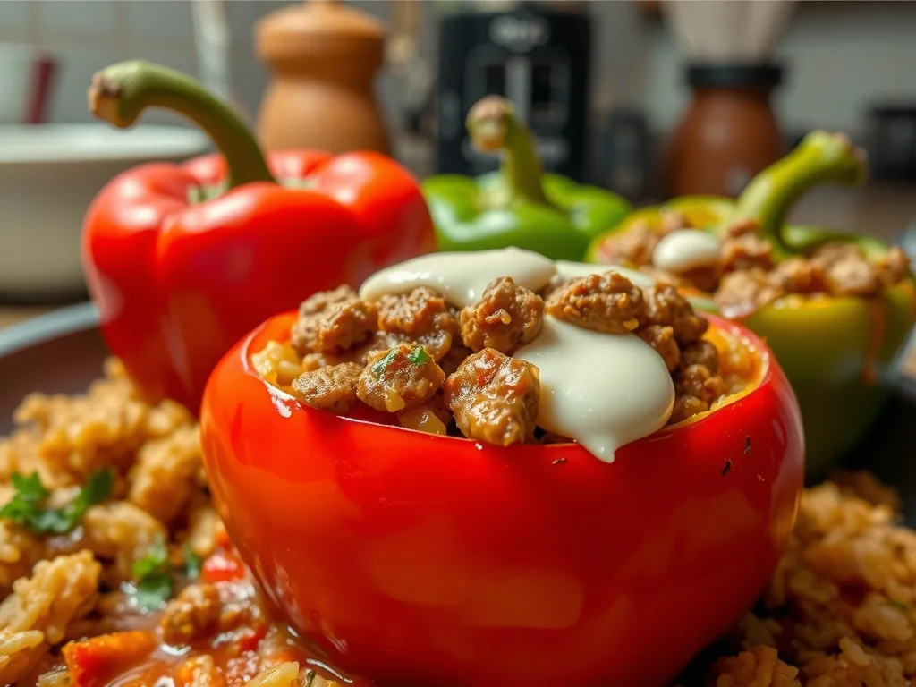 Healthy Stuffed Peppers
