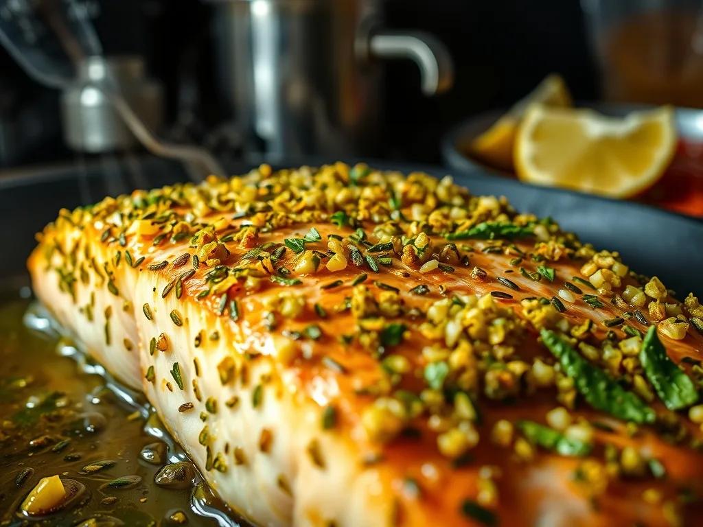 Herb Crusted Salmon
