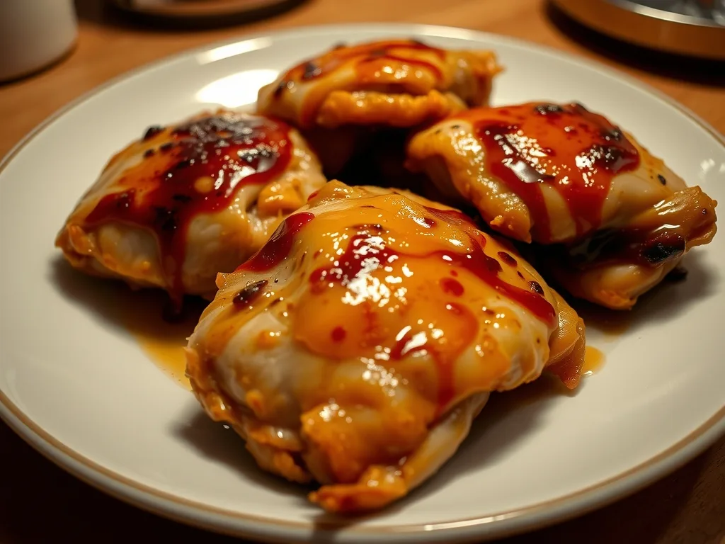 Honey Garlic Chicken Thighs