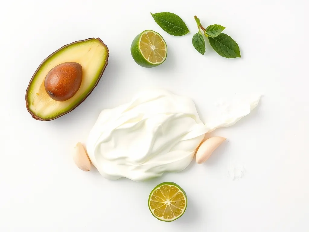 Ingredients - Avocado Lime Crema