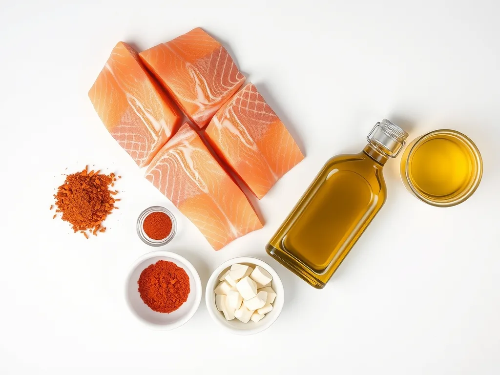 Ingredients - Blackened Salmon