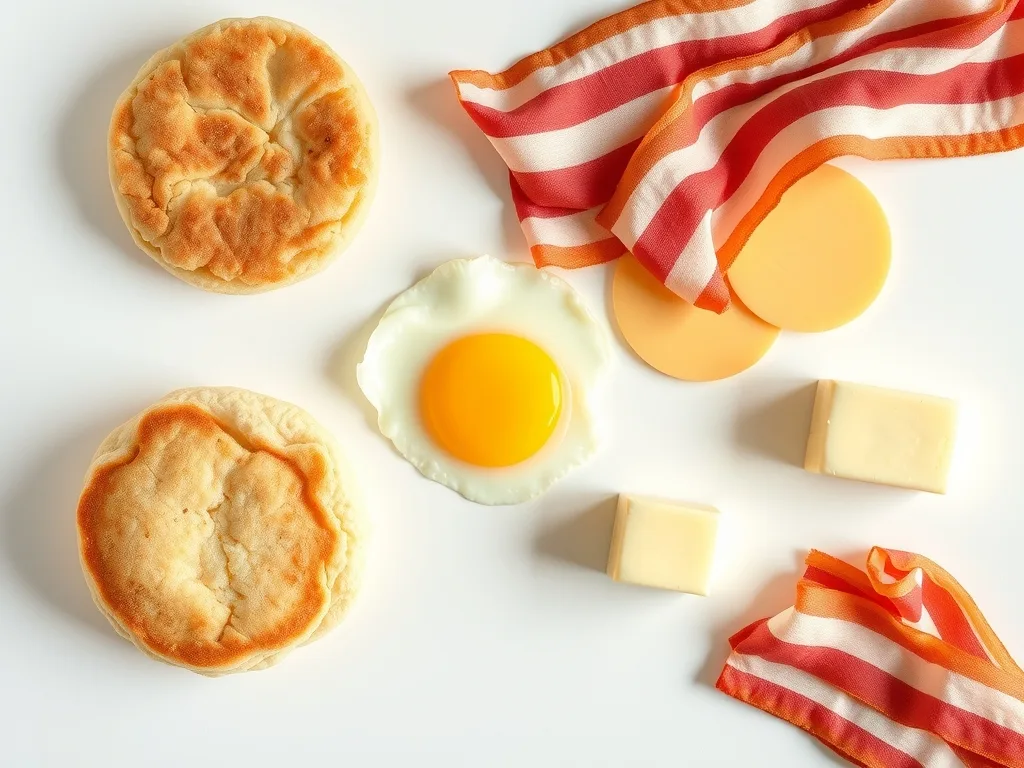 Ingredients - Breakfast Sandwich