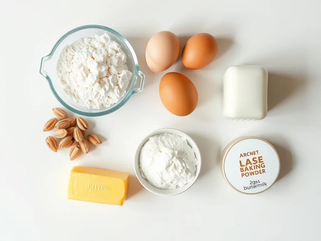 Ingredients - Buttermilk Pancakes
