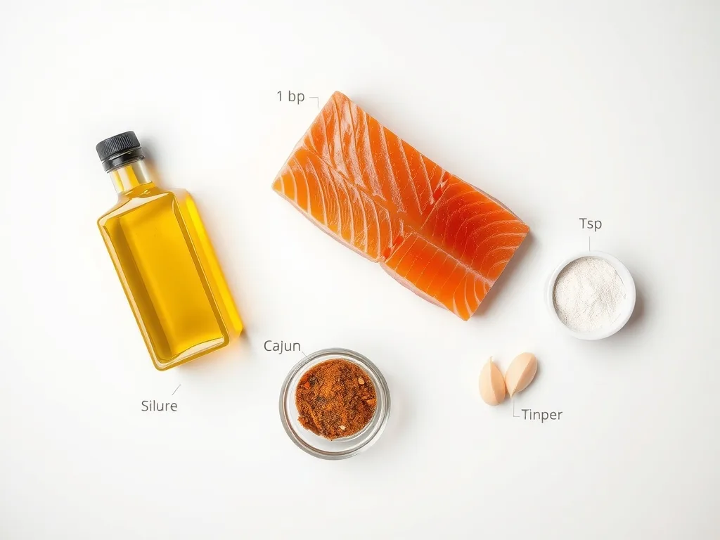 Ingredients - Cajun Salmon Bites