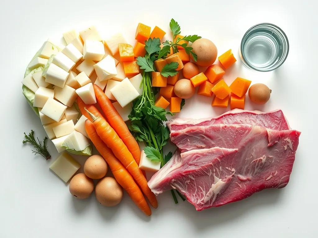 Ingredients - Classic Corned Beef and Cabbage