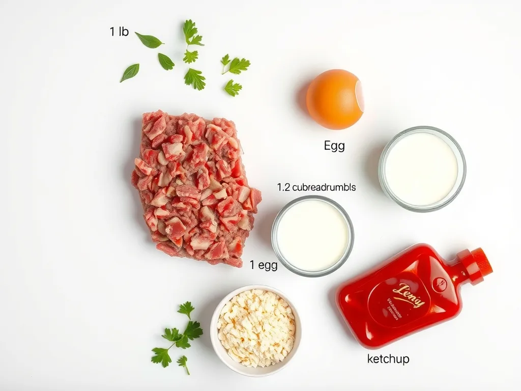 Ingredients - Classic Meatloaf