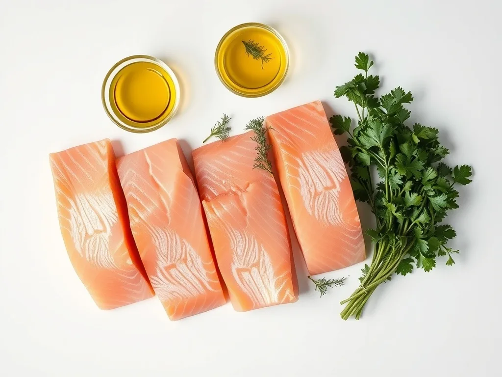 Ingredients - Herb Crusted Salmon