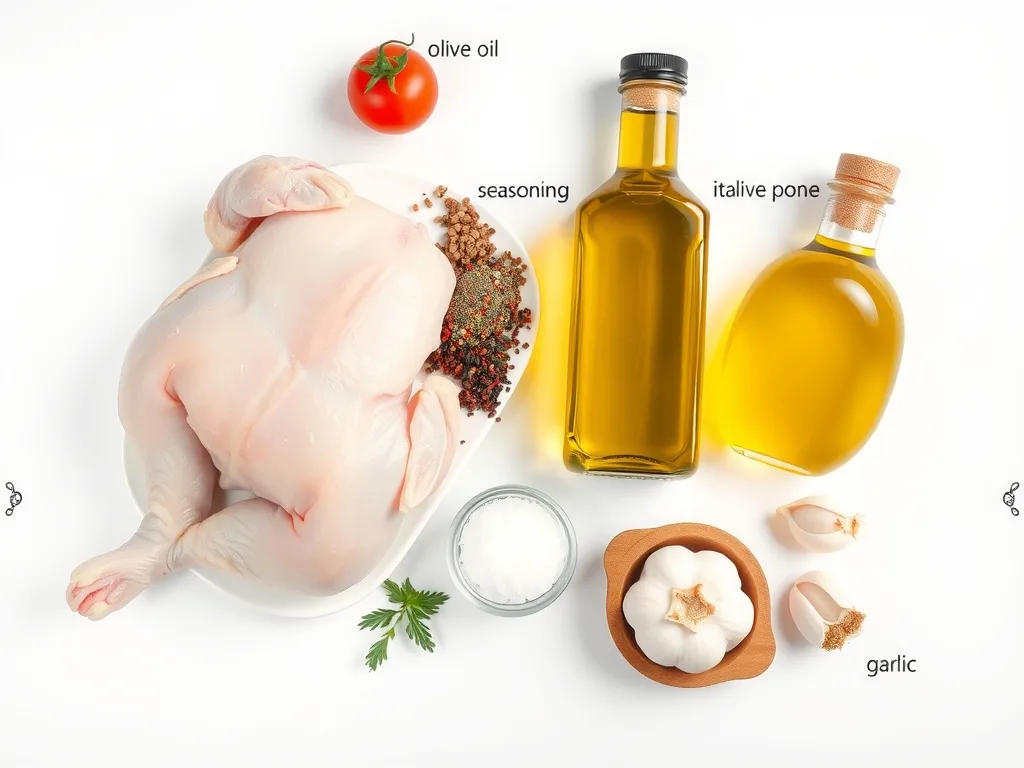 Ingredients - Italian Herb Chicken Recipe