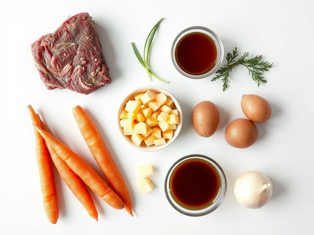 Ingredients - Slow Cooker Beef Stew