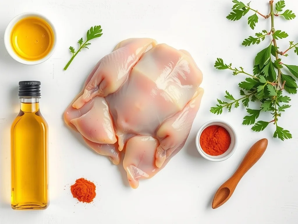 Ingredients - Smoky Paprika Chicken Recipe