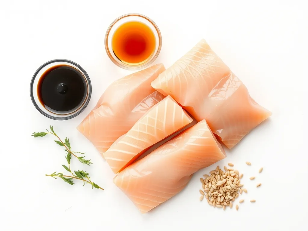 Ingredients - Teriyaki Salmon