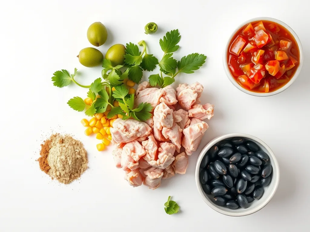 Ingredients - Turkey Taco Skillet