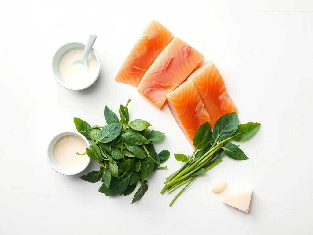 Ingredients - Tuscan Salmon