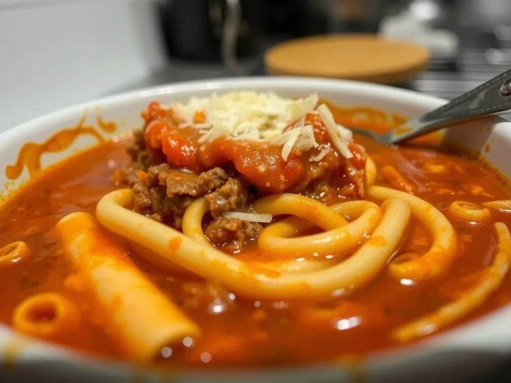 Lasagna Soup