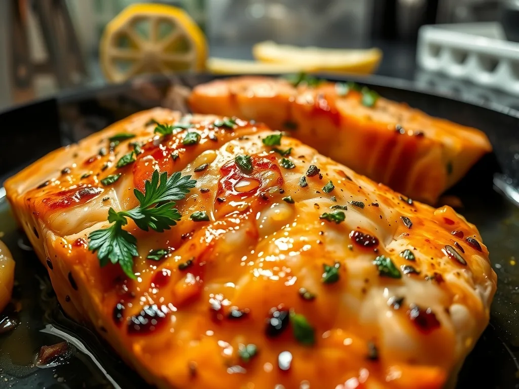 Lemon Garlic Salmon