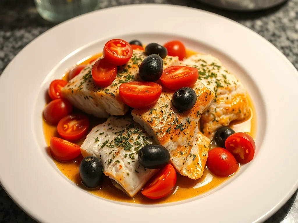 Mediterranean Baked Salmon