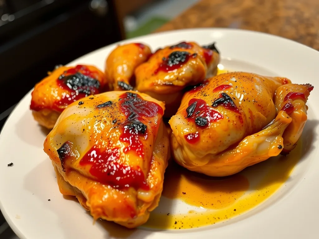 Oven Roasted Chicken Thighs