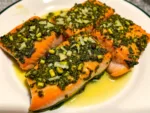 Pesto Crusted Salmon