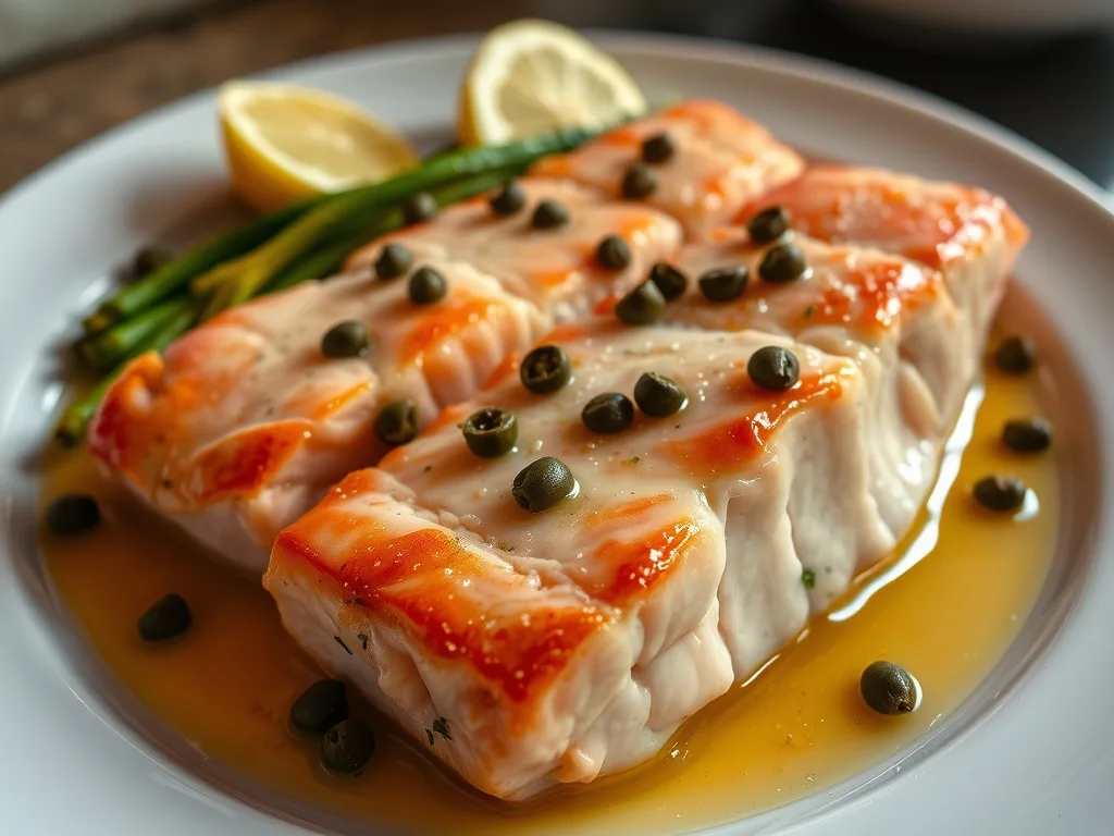Salmon Piccata