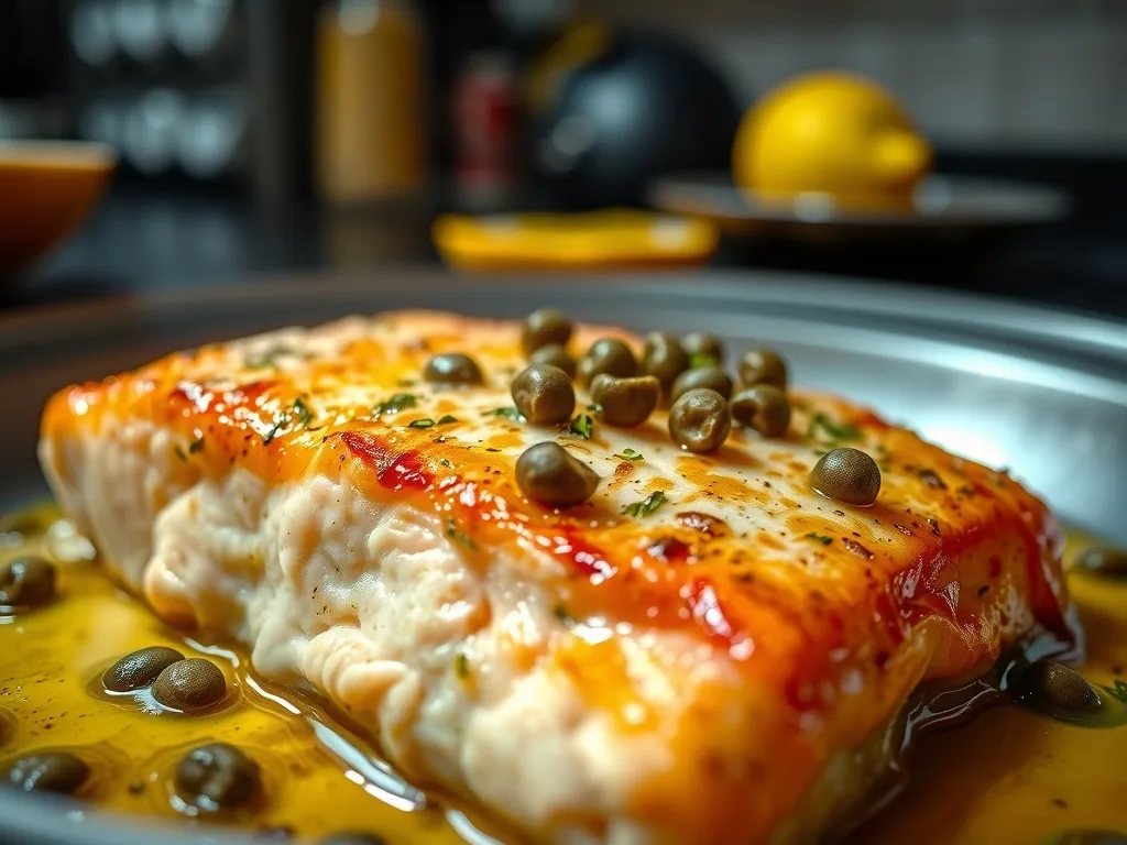 Salmon Piccata