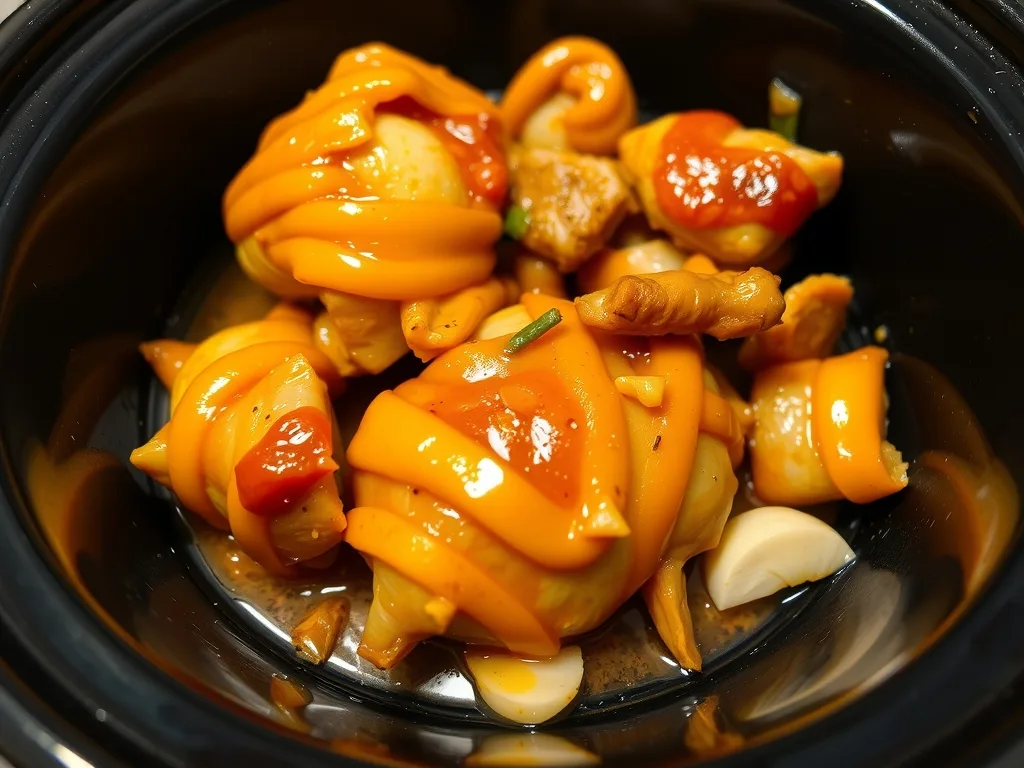 Slow Cooker Honey Garlic Chicken