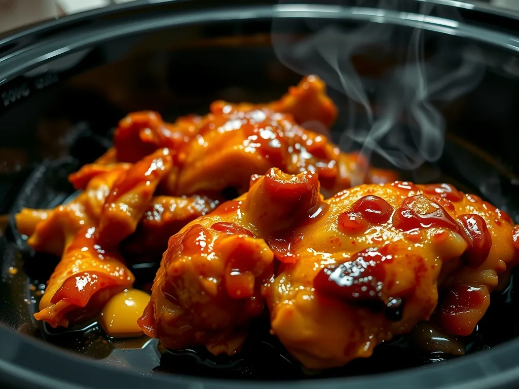Slow Cooker Honey Garlic Chicken