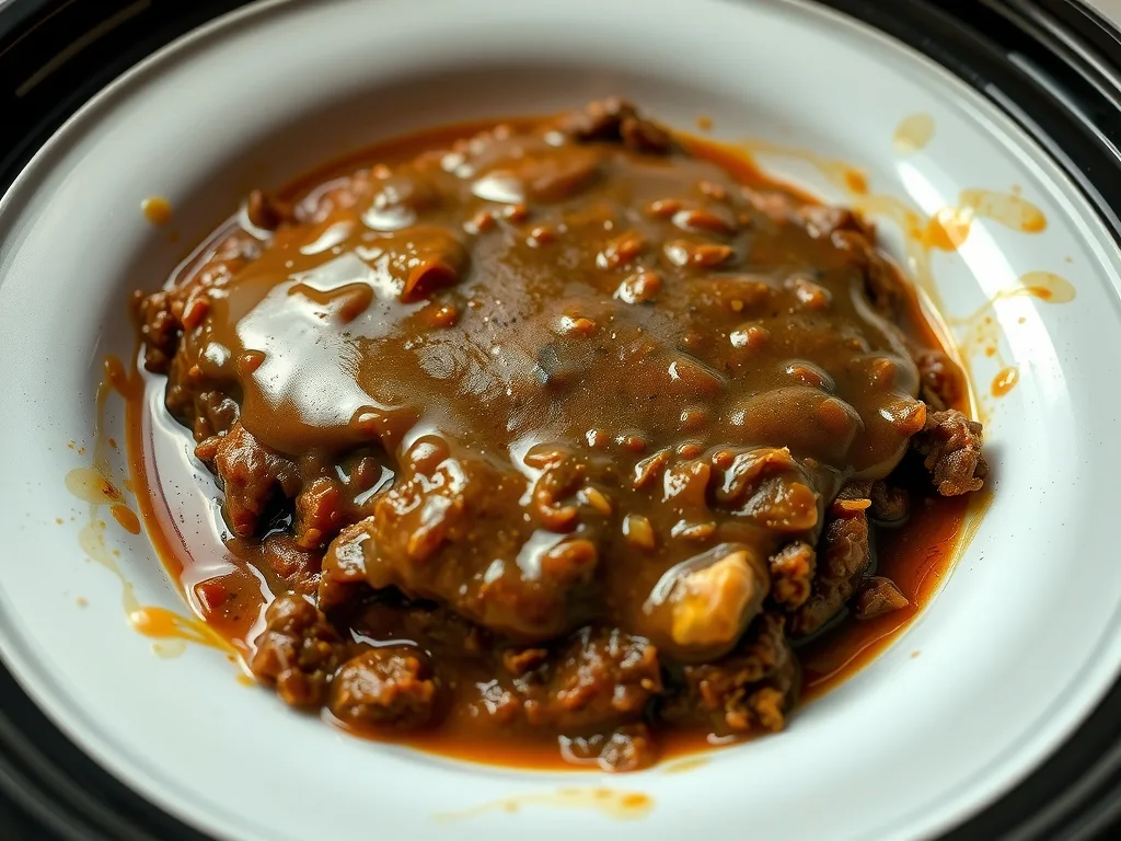 Slow Cooker Salisbury Steak