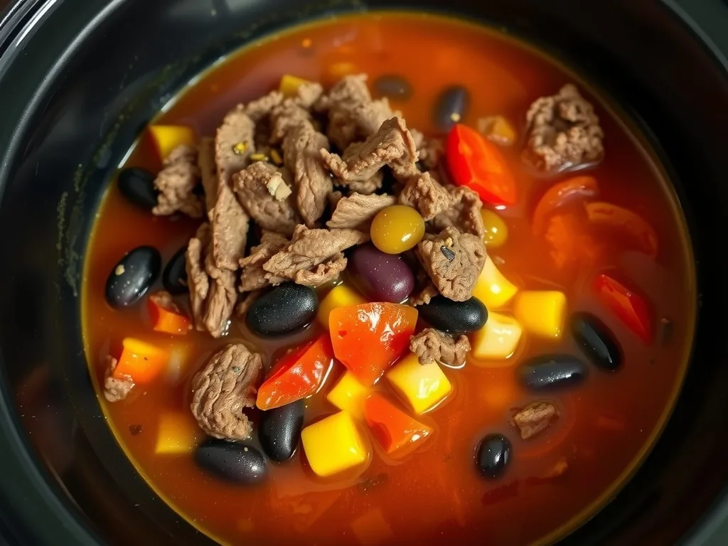 Slow Cooker Taco Soup