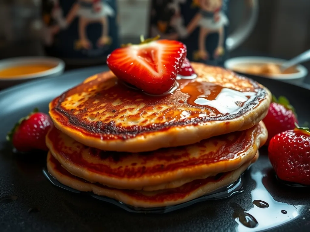 Strawberry Pancakes