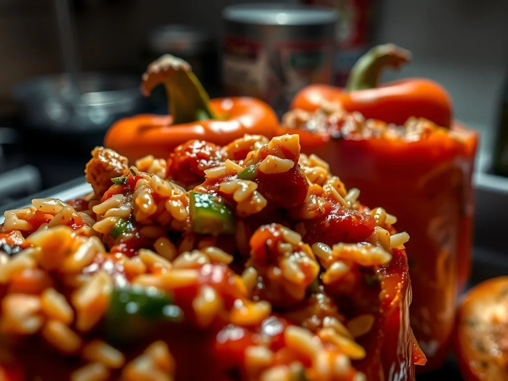 Turkey Stuffed Peppers