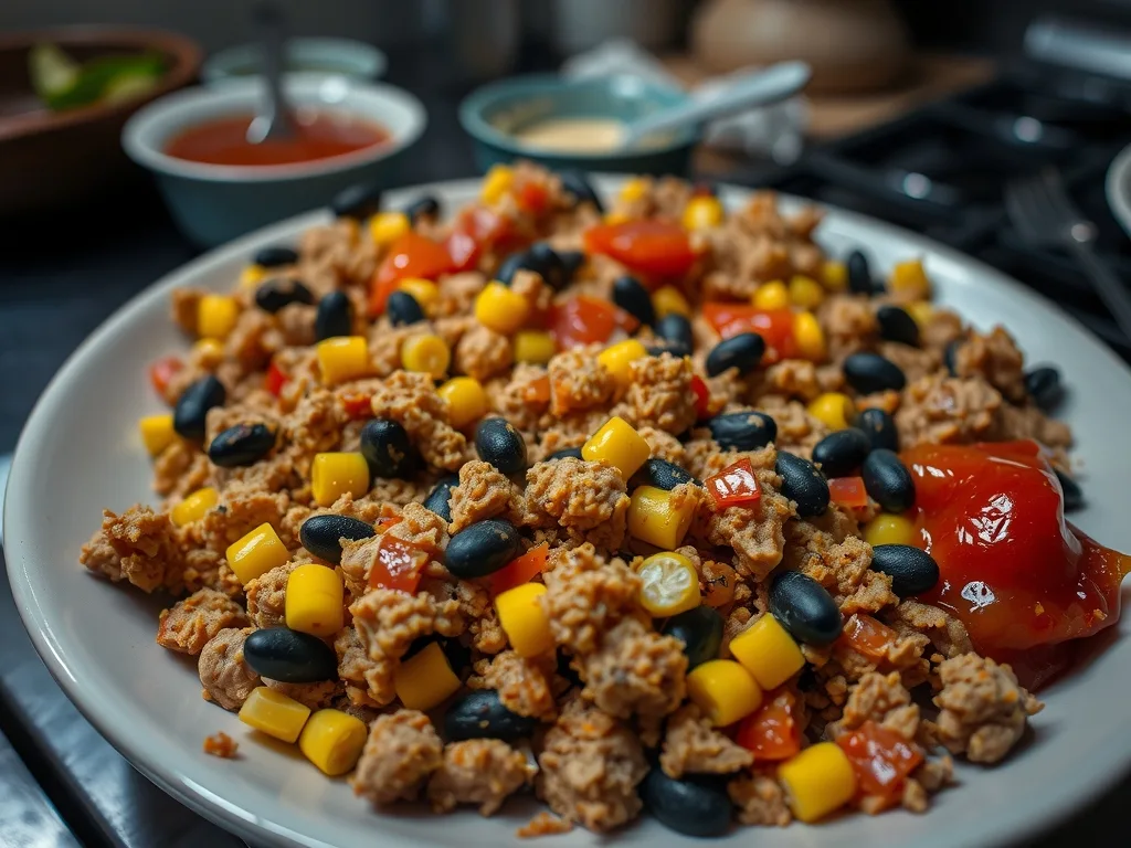 Turkey Taco Skillet