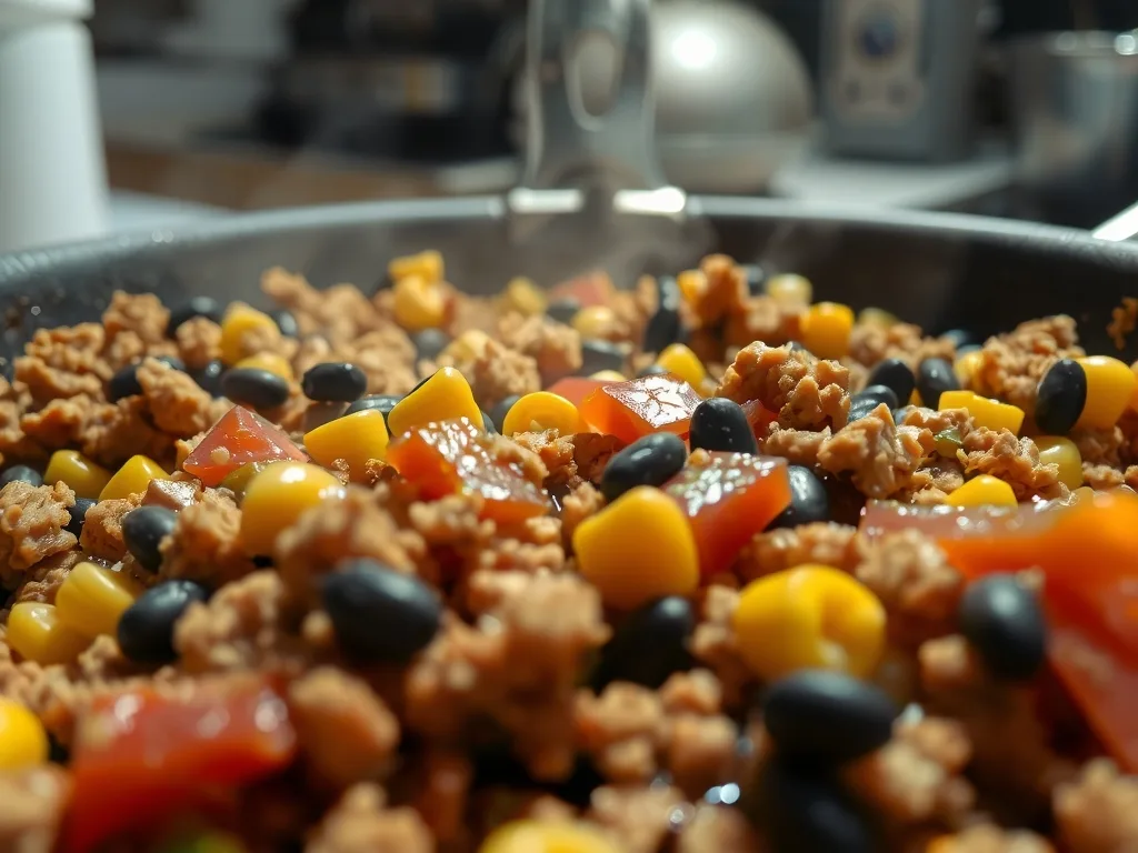 Turkey Taco Skillet