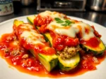 Turkey Zucchini Boats